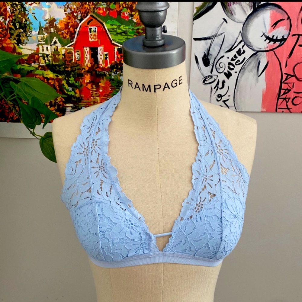 Aerie sky blue lace bralette